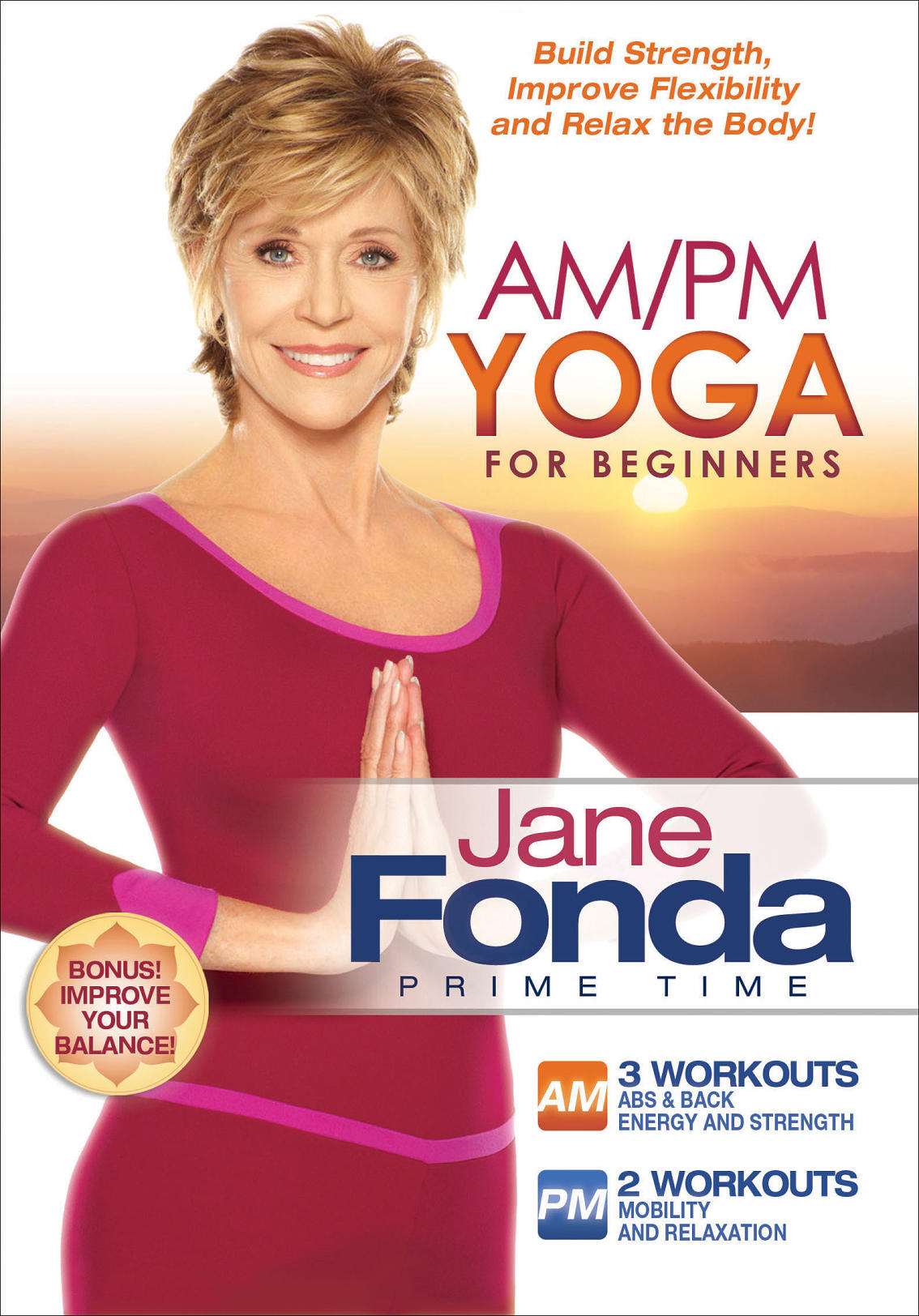 Jane Fonda: AM/PM Yoga for Beginners (2012) | Kaleidescape ...