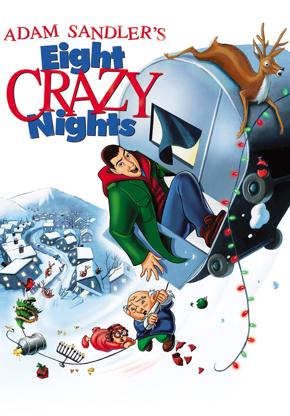 Восемь безумных ночей. Восемь безумных ночей (2002). Eight Crazy Nights 2002. Восемь безумных ночей мультфильм. Восемь безумных ночей Постер.